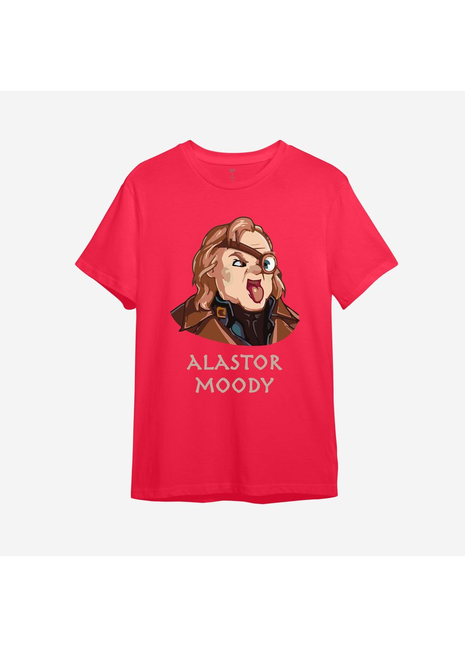 Красная демисезонная детская футболка с принтом "alastor moody". гарри поттер (10547132814) ТiШОТКА