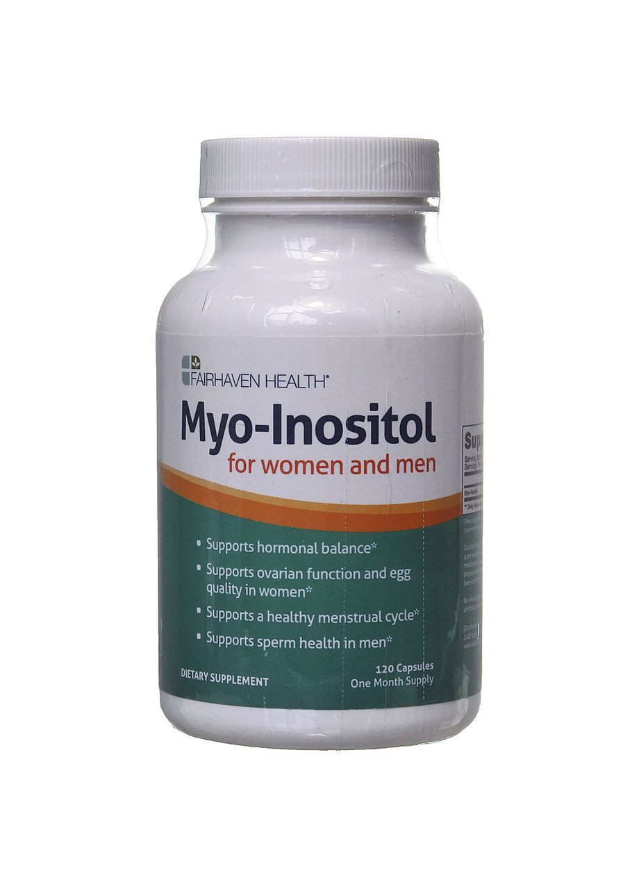 Міо-Інозитол для жінок Myo Inositol, 120 капсул Fairhaven Health (366734061)