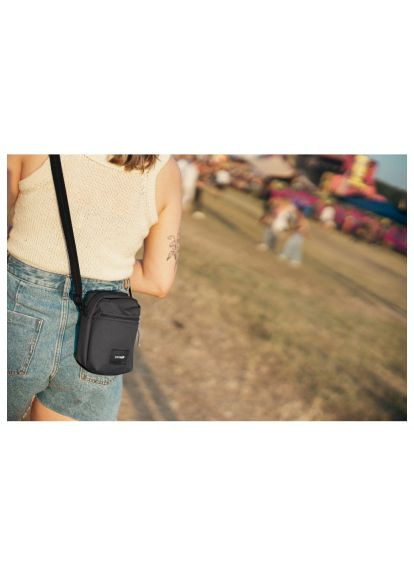 Сумка GO Micro Crossbody Черная (35130130) Pacsafe GO Micro Crossbody Чорна (366159172)