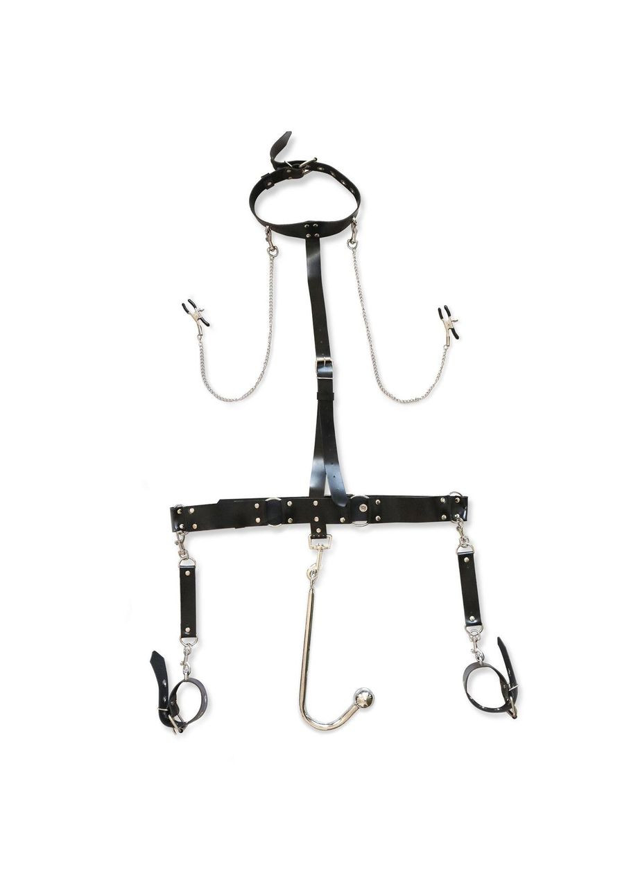 Бондажный набор с металлическим анальным крюком №2 Bridget Bondage set with anal hook №2 Art of Sex (371390523)