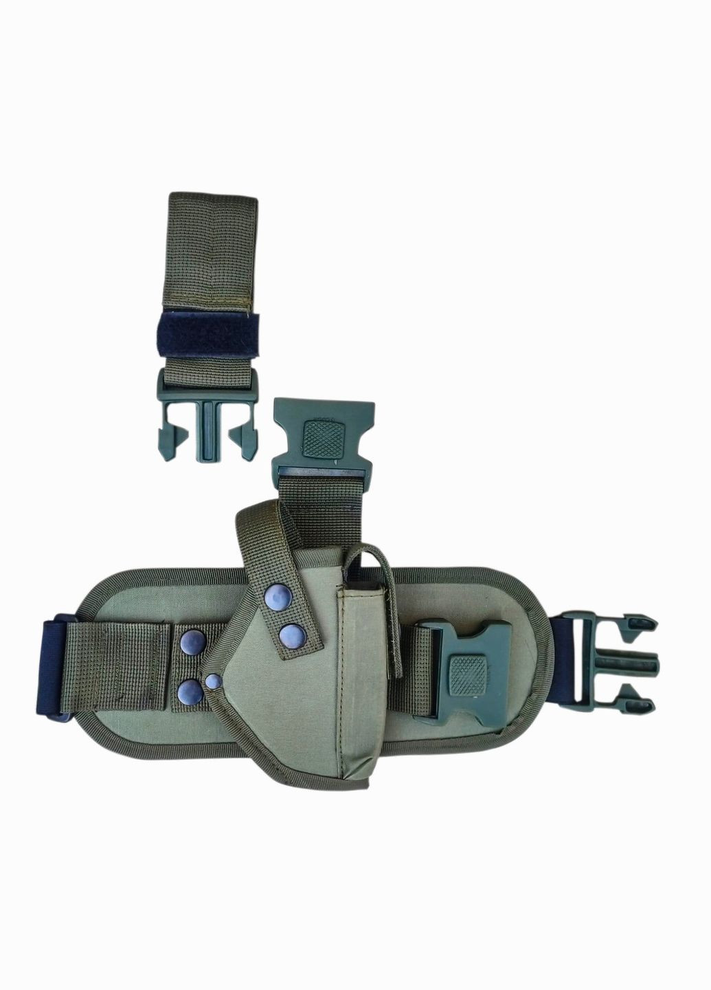 Кобура для ПМ-Макарова стегновий з платформою (oxford 600d, хакі Олива зелена) Сварог (342375312)