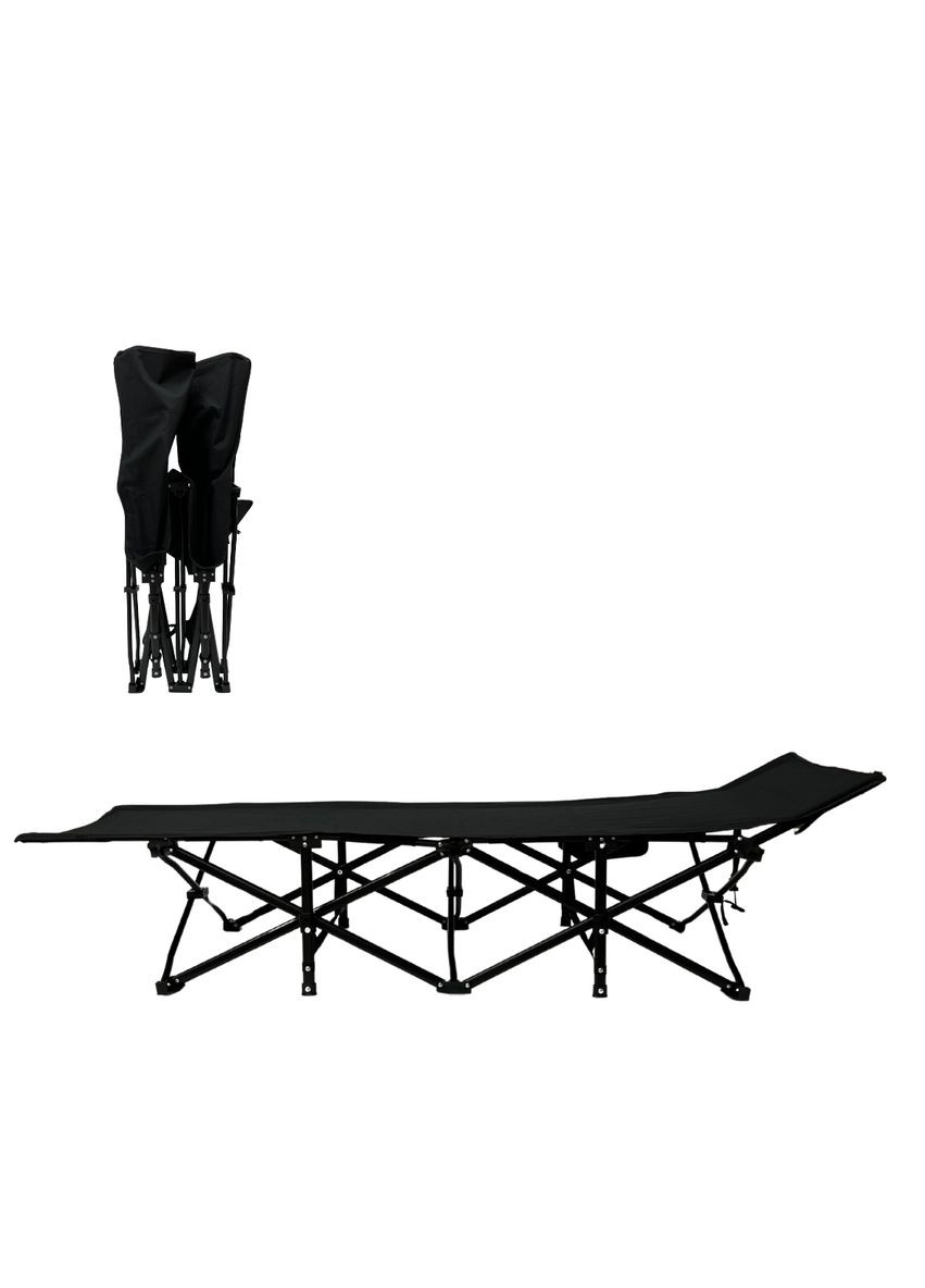 Раскладушка для туризма с толстым бархатным матрасом (LB-CC-L2-BRN) LEOBRO (370966867)