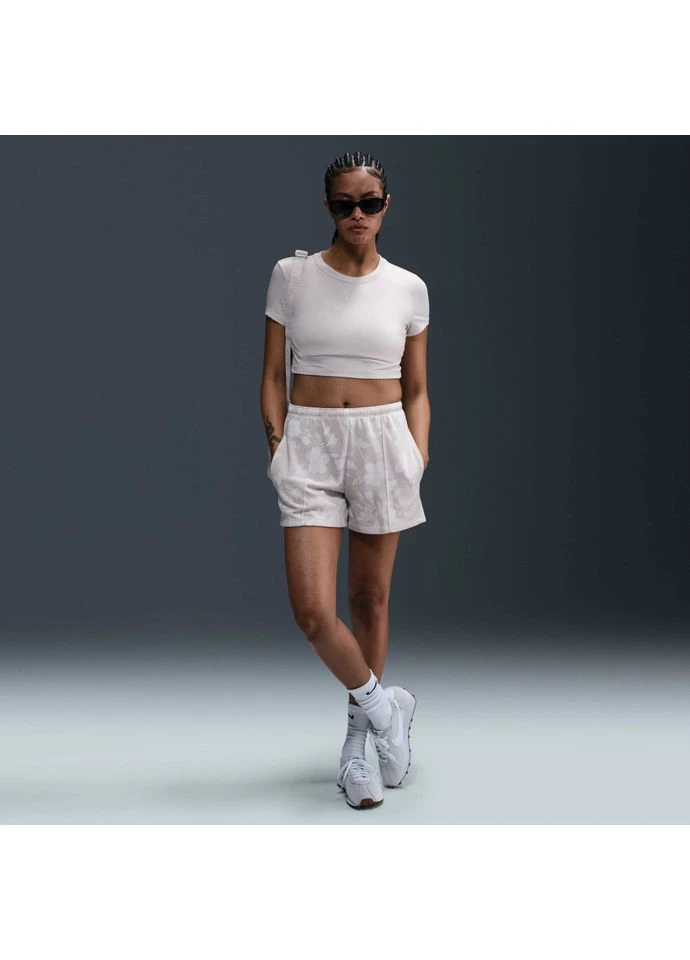 Шорты женские Sportswear Chill Terry Beige HQ5704-104 Nike (386072365)