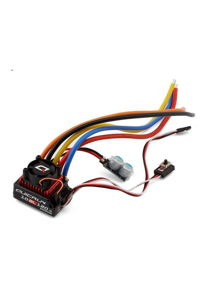 Бесколлекторный регулятор скорости QUICRUN WP-10BL120 G2 SENSORED Brushless ESC 120A Hobbywing (341086371)