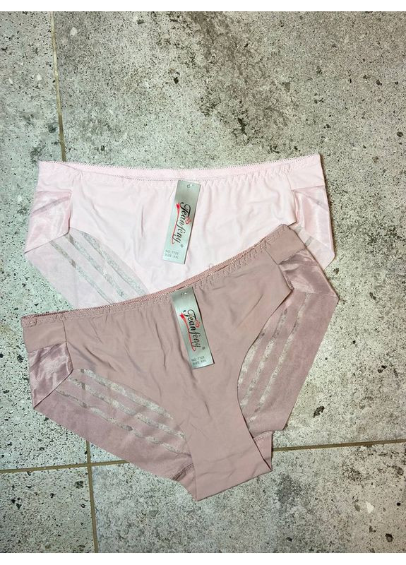 Набір з 2 жіночих трусиків (колір та модель формується рандомно) No Brand Сліп (369926725)