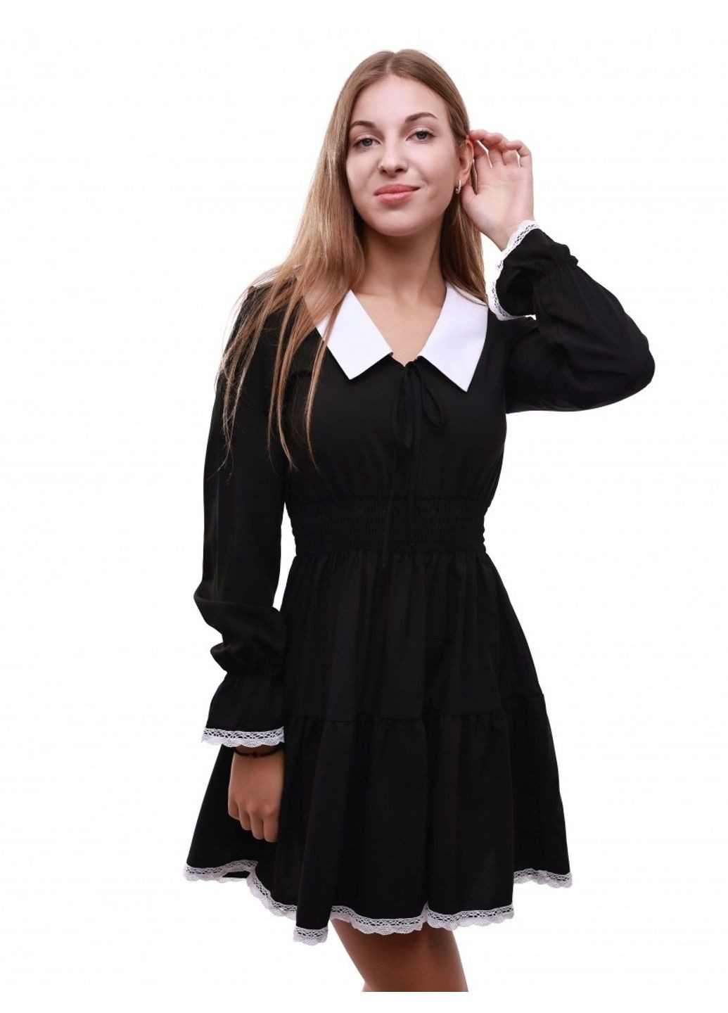 Черное платье женское Polin Line