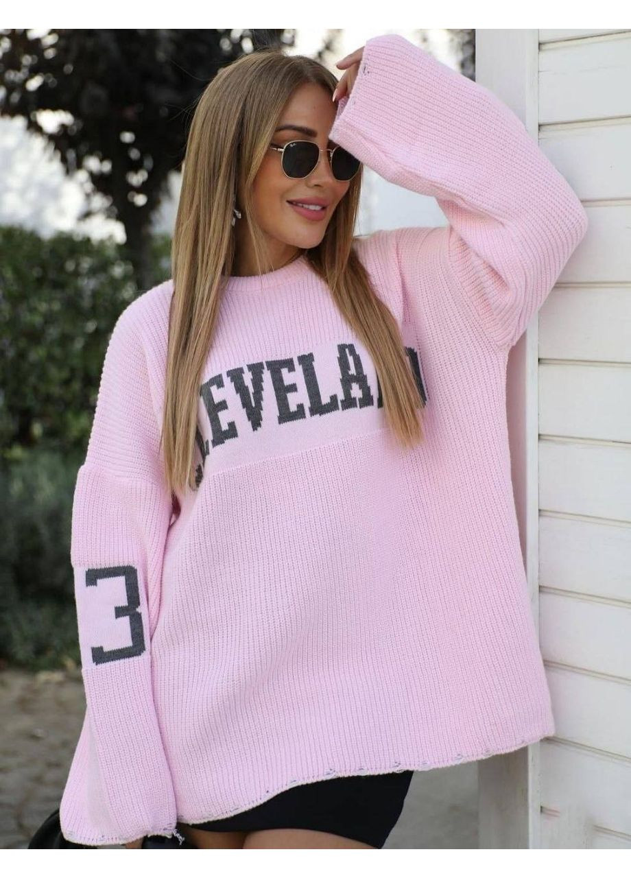 Рожевий демісезонний подовжений стильний светр 🔥замір в описі GD/GL Модний простір