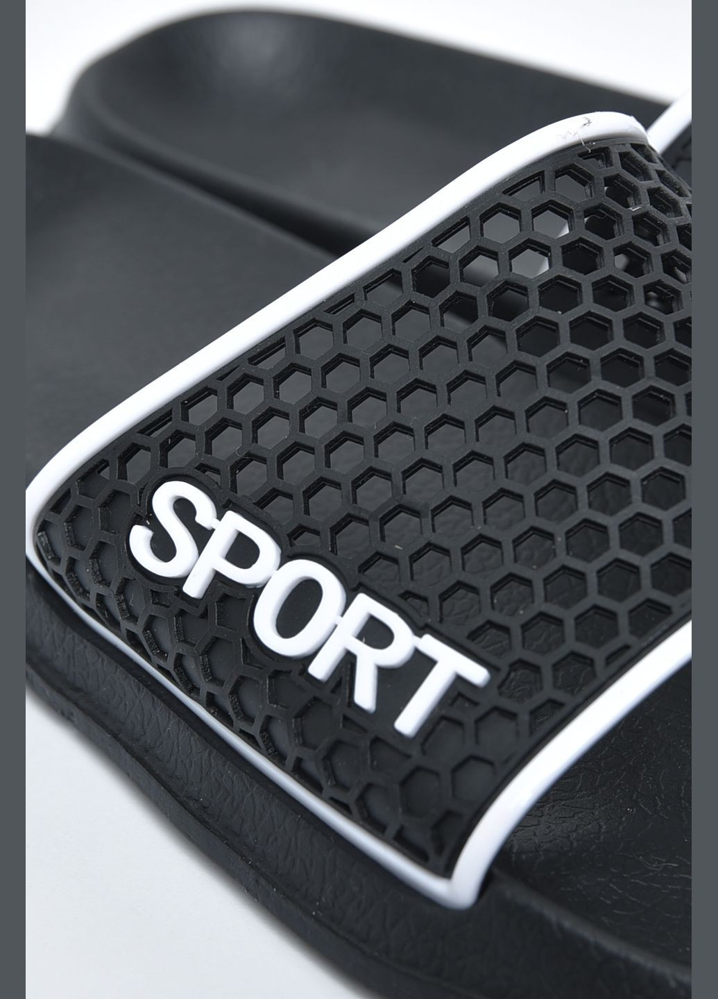 Шльопанці чоловічі чорного кольору Let's Shop (292251768)