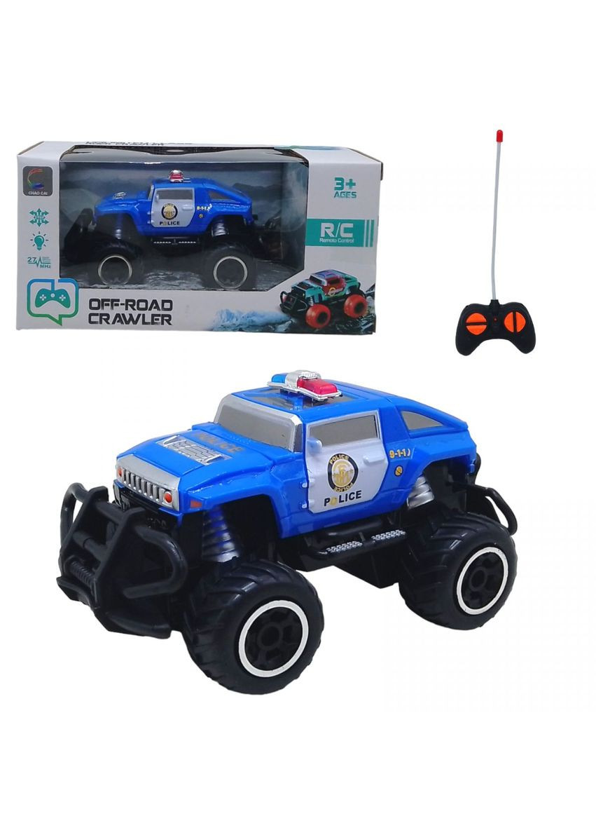 Машинка на радіокеруванні "Hummer Police", синя MIC (293083036)