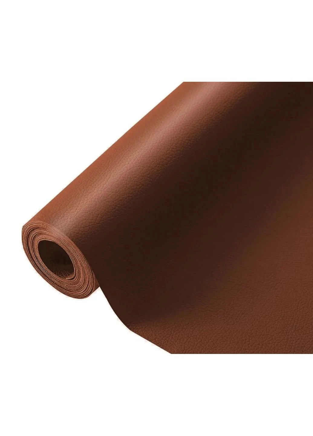 Самоклеюча екошкіра 1,37x3 м 0,5 мм PVC+PU теракотова No Brand (402219417)