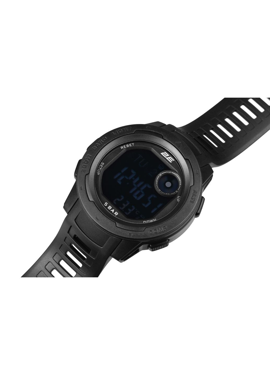 Тактические часы Delta X Black с компасом и шагомером 2E Tactical (315030214)