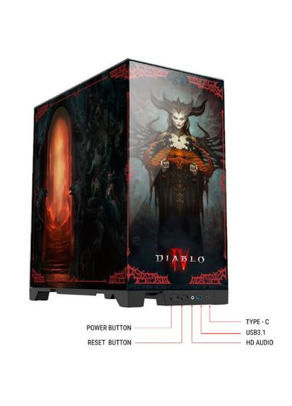Корпус DIABLO IV Lilith Limited Edition ATX (FBLPCD4LILITH24FT) Blizzard (360977264)