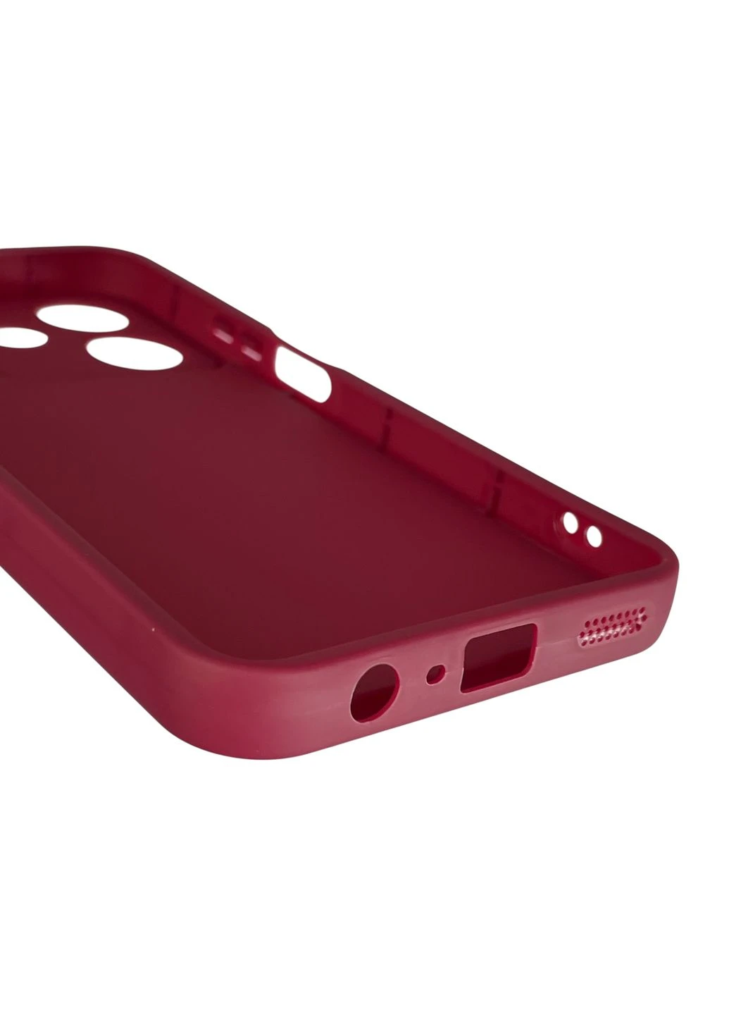 Чохол силіконовий Soft Touch з 3D принтом злого кота для A3 бордовий (Повний захист камери) Oppo (378976547)