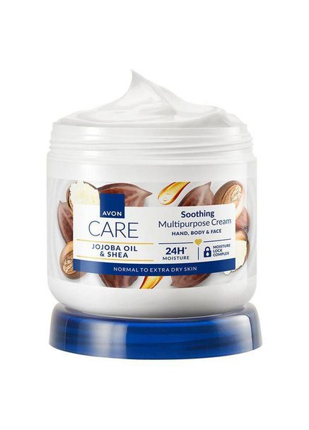 Avon Мультифункциональный крем для лица, рук и тела с маслами жожоба и ши, 400 мл (494693387) — Крем, (362269148)
