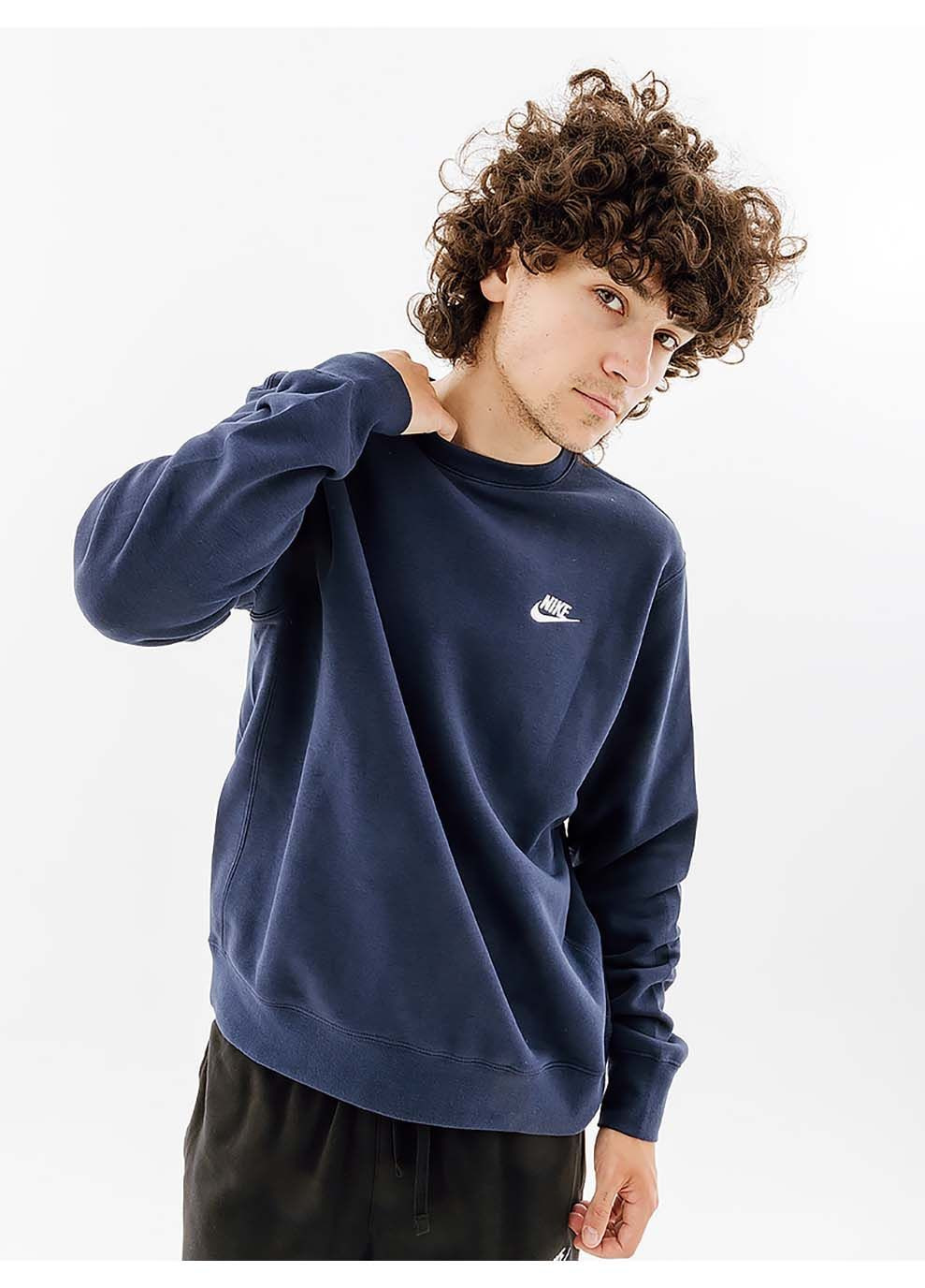 Синий мужской свитшот club cr bb синий Nike (262600541)