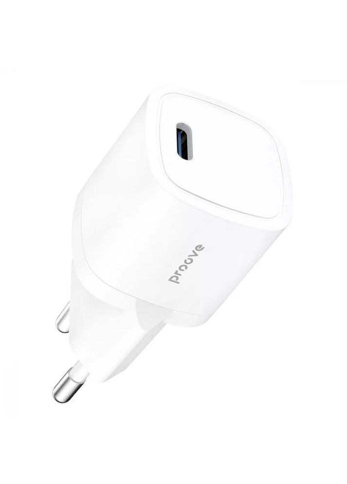 СЗУ мережевий зарядний пристрій Silicone Power Plus 20W (Type-C) швидка зарядка (60114) Proove (360528656)