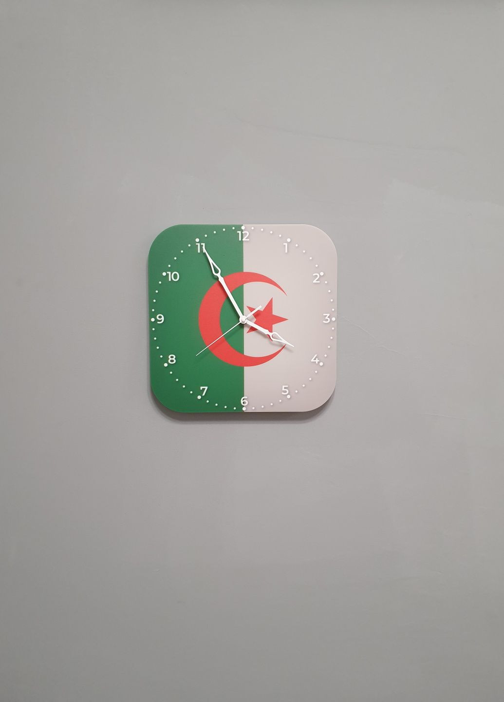 Годинник настінний прапор Алжиру No Brand (321973387)