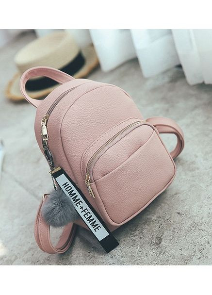 Жіночий рюкзак сумка трансформер з екошкіри молочний для міста та прогулянокна сумка для дівчат ProDobro (363136411)