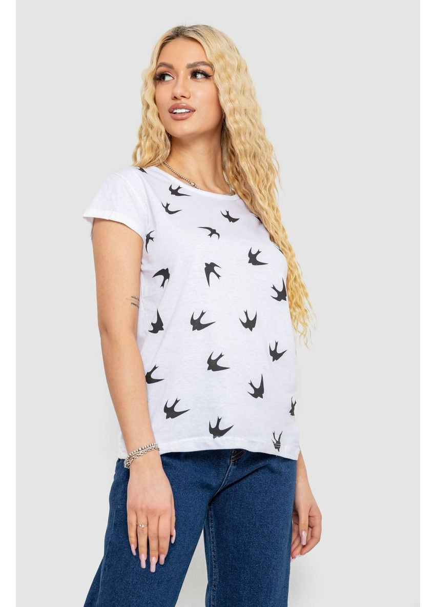 Женская футболка с принтом. Ager - (346047619)