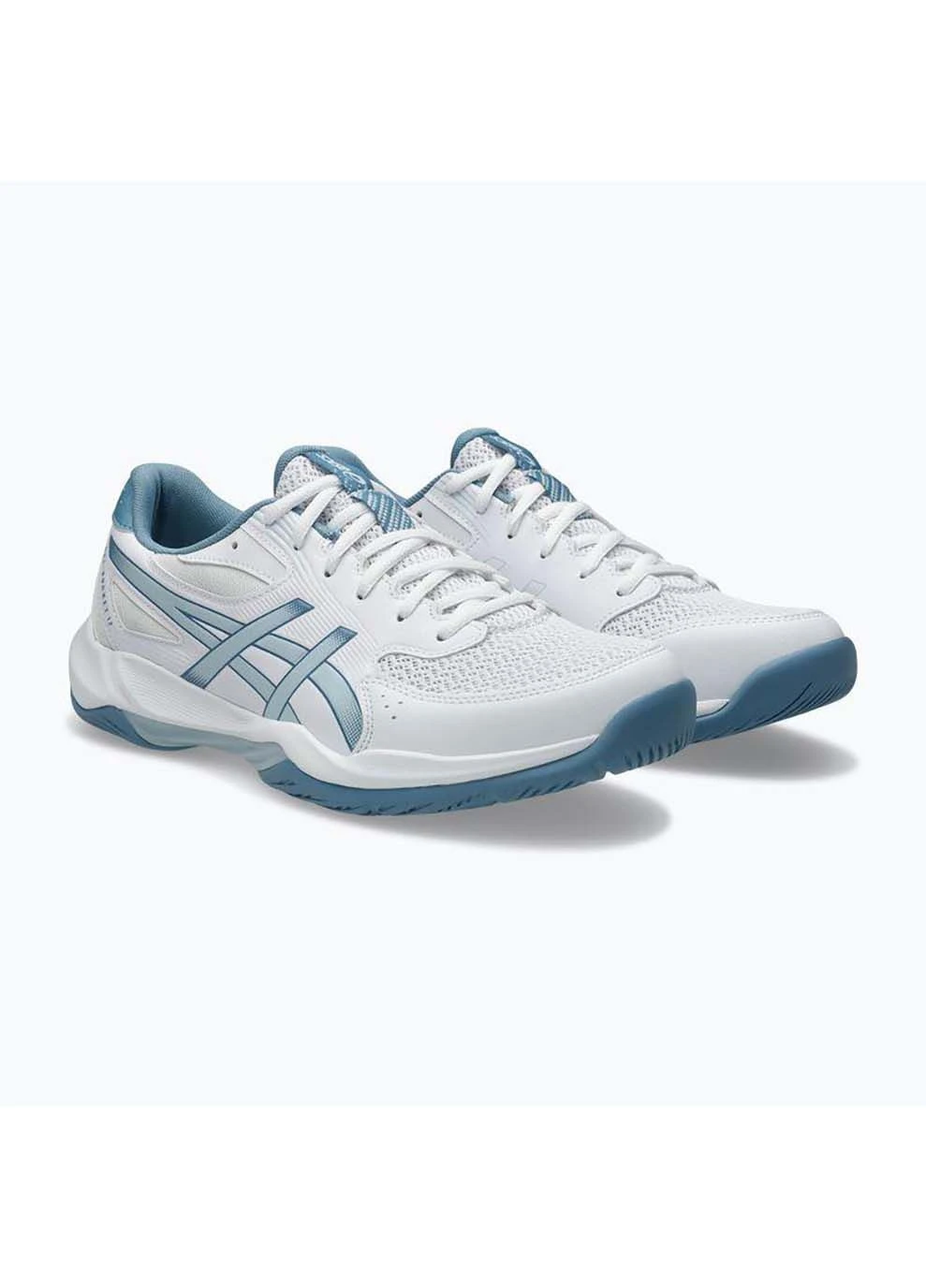 Білі чоловічі кросівки gel-rocket 12 білий демісезон Asics
