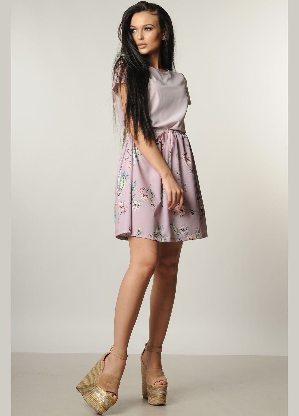 Лілова кежуал сукня ри мари еллі пл 10.2-53/18 RiMari