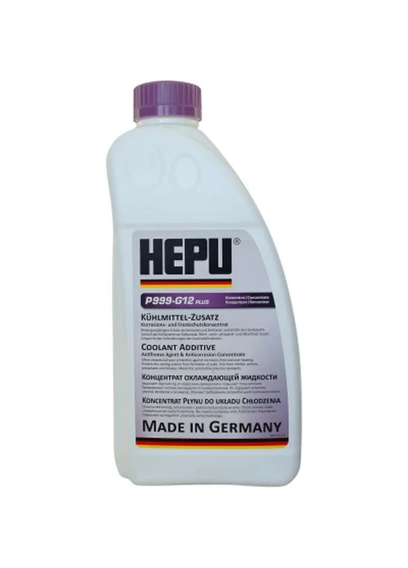 Антифриз G12plus 1,5 л, фиолетовый (P999-G12plus) HEPU (399116053)