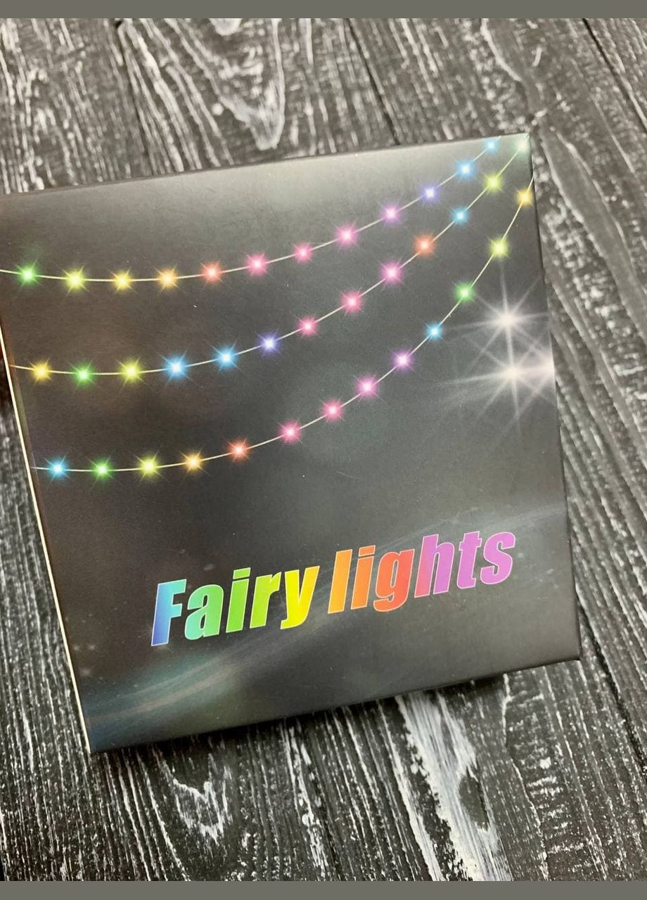 Умная светодиодная Bluetooth гирлянда Encora Xmas Lights 100LED 5 м New Trend (313236730)