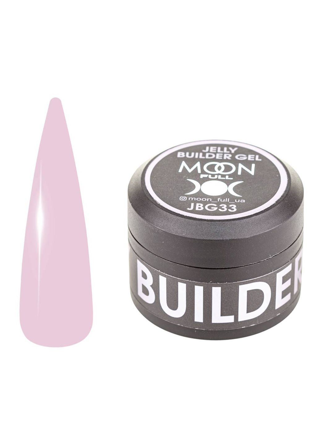 Гель-желе для нарощування нігтів Full Jelly Builder Gel № JBG 33 Moon (294340107)