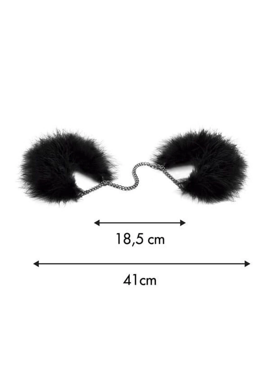 Пушистые наручники Za za zu - feahter handcuffs, (перьевые, подарочная упаковка) Bijoux Indiscrets (298871085)