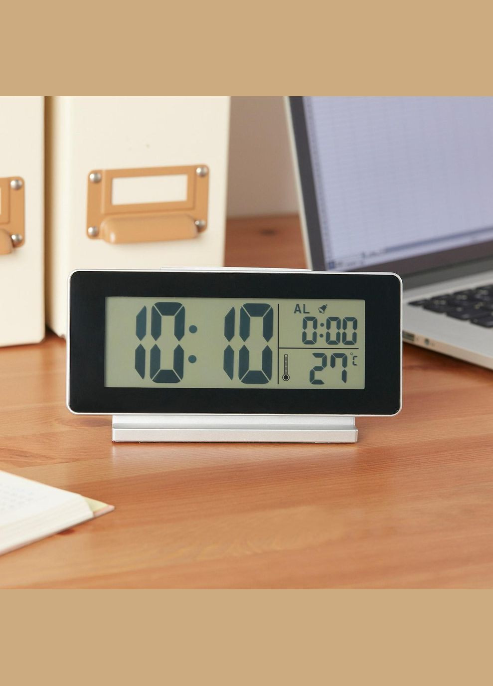 Годинник/термометр/будильник ІКЕА FILMIS 16,5х9 см (30540827) IKEA (278407728)