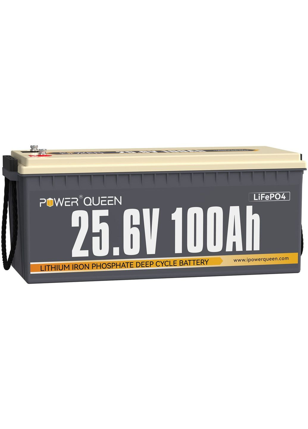 Акумулятор LifePo4 100А·год 25,6V BMS PowerQueen (Німеччина) Power Queen (337342157)