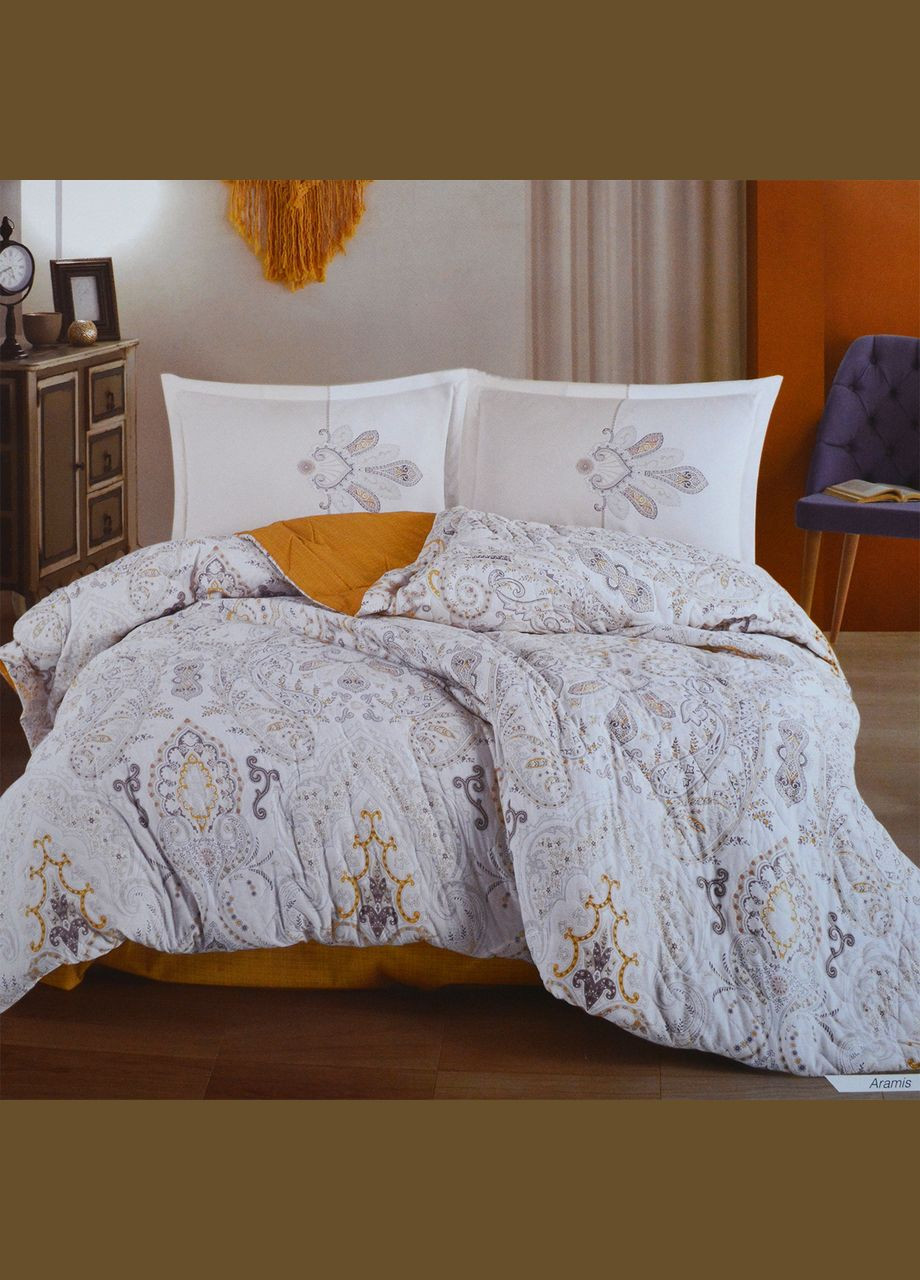 Всесезонный комплект постельного белья Aramis 180х230 см Clasy (303932893)