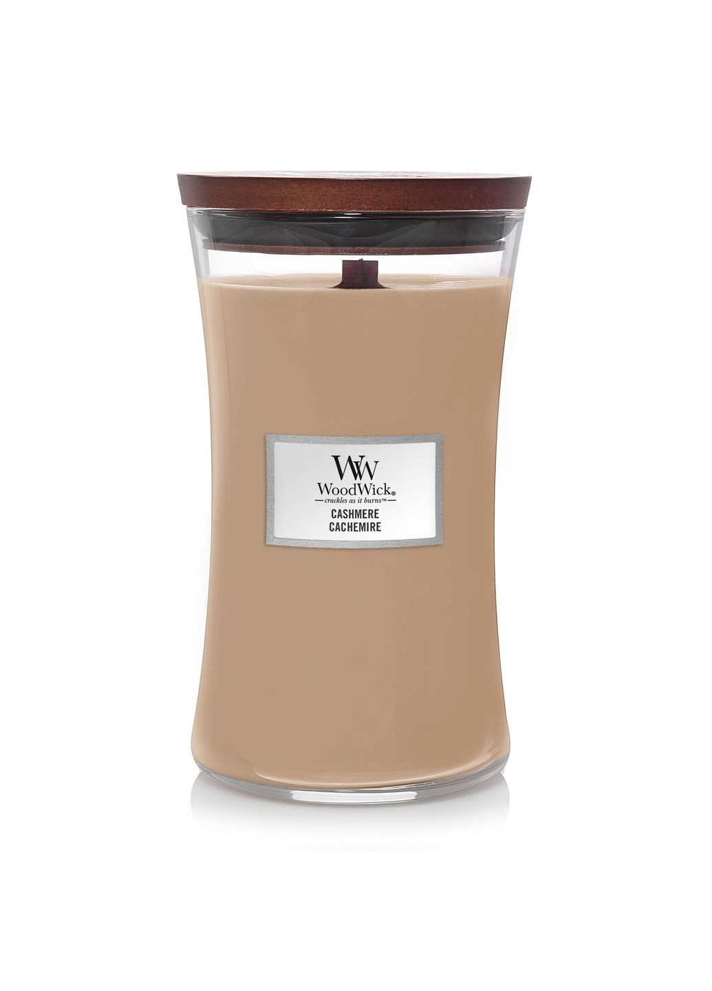 Ароматическая свеча в стекле Large Cashmere 609 г (1720903E) WoodWick (335371457)