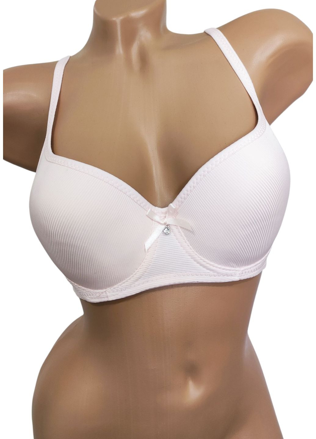 Рожевий корбей бюстгальтер Hana з кісточками