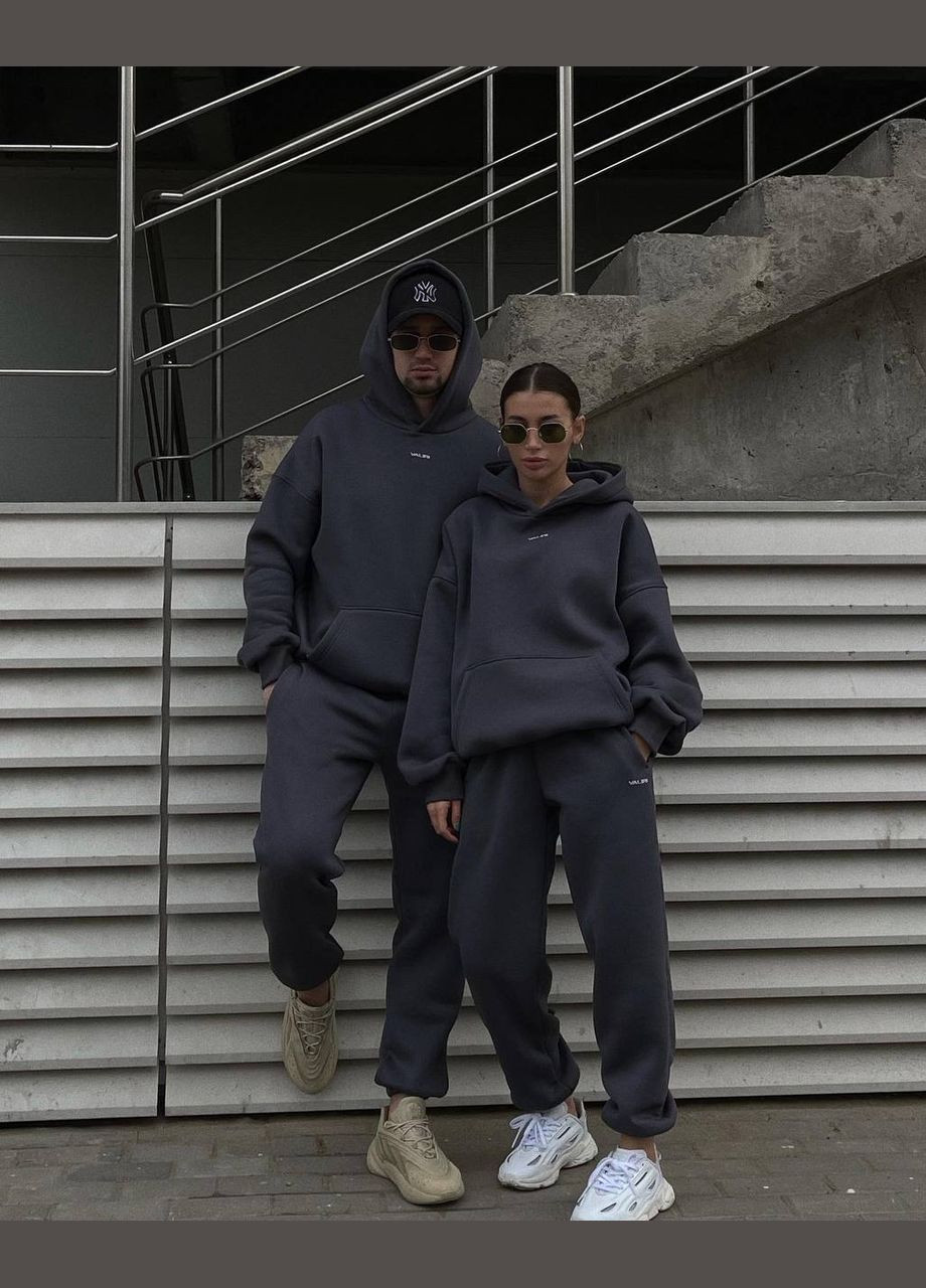 Костюм базовий на флісі з худі та джогерами Adelante (317286659)