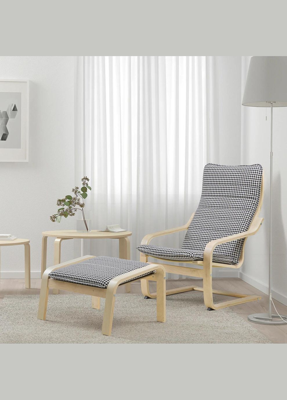 Крісло ІКЕА POANG / HAVERODAL (s69463639) IKEA (278405571)