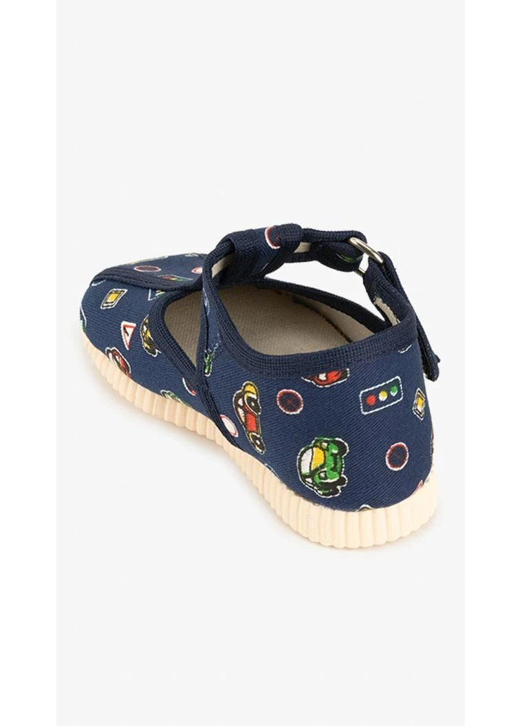 Капці для хлопчика з машинками сині (1009) Берегиня (368402374)