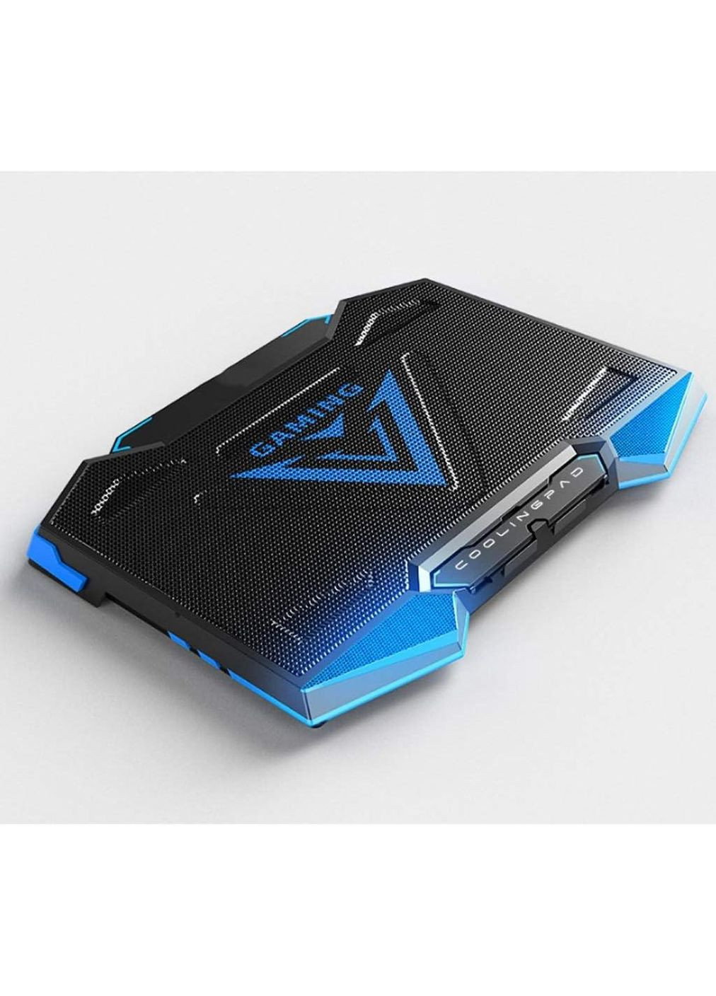 Охлаждающая подставка для ноутбука NUOXI BFX1 17" | 5 вентиляторов | Регулировка угла | LED-подсветка | USB-хаб | Синий China (351854919)