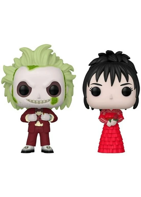 Фигурка Pop Битлджус Битлджус и Лидия Дитц Beetlejuice Beetlejuice and Lydia Deetz 10 см FP B BLD2 Funko (373962739)