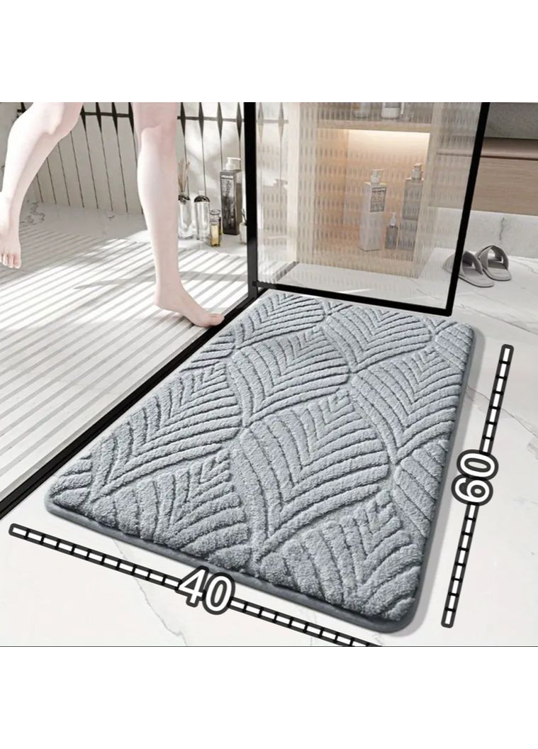 Коврик влагопоглощающий нескользящий 40х60 No Brand (368778734)