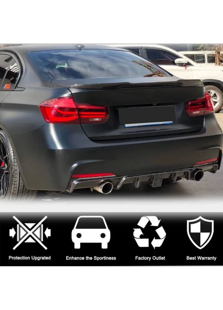 Диффузор заднего бампера V2 (для F30 M-Sport, Карбон) для 3 серия F30/F31 2012-2019 гг BMW (392724997)
