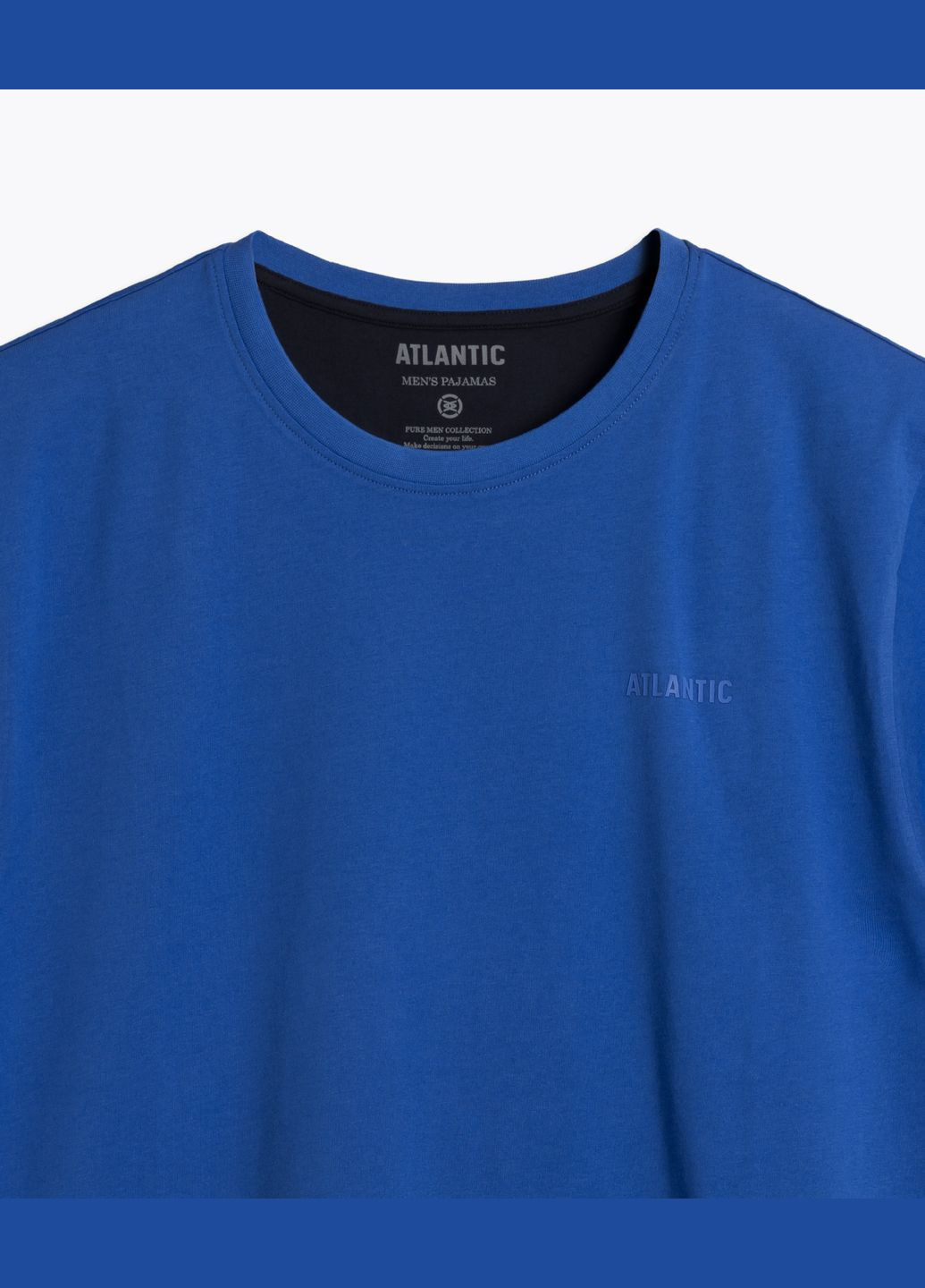 Пижама мужская шорты, футболка Atlantic (285714874)