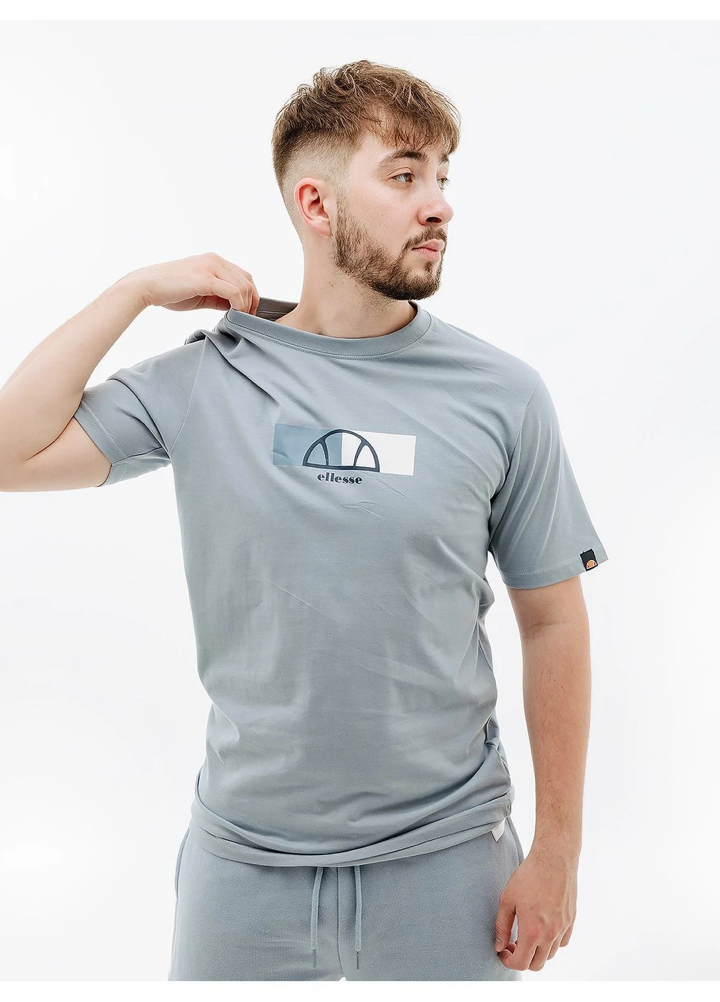 Блакитна футболка visageo tee Ellesse