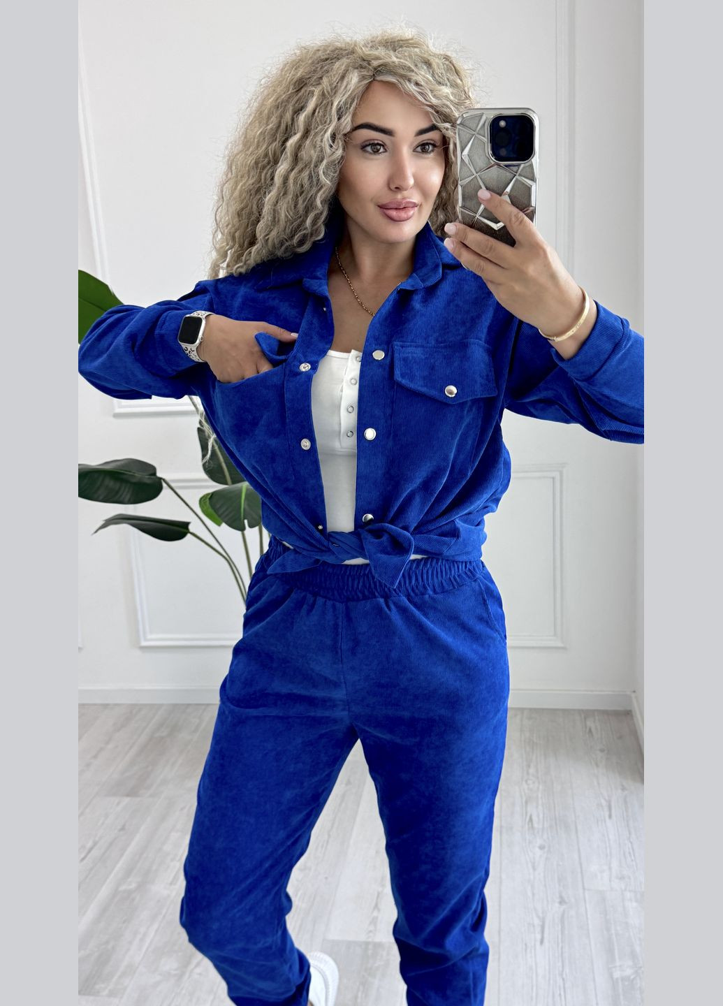 Костюм мікровельвет сорочка та штани No Brand (345643565)