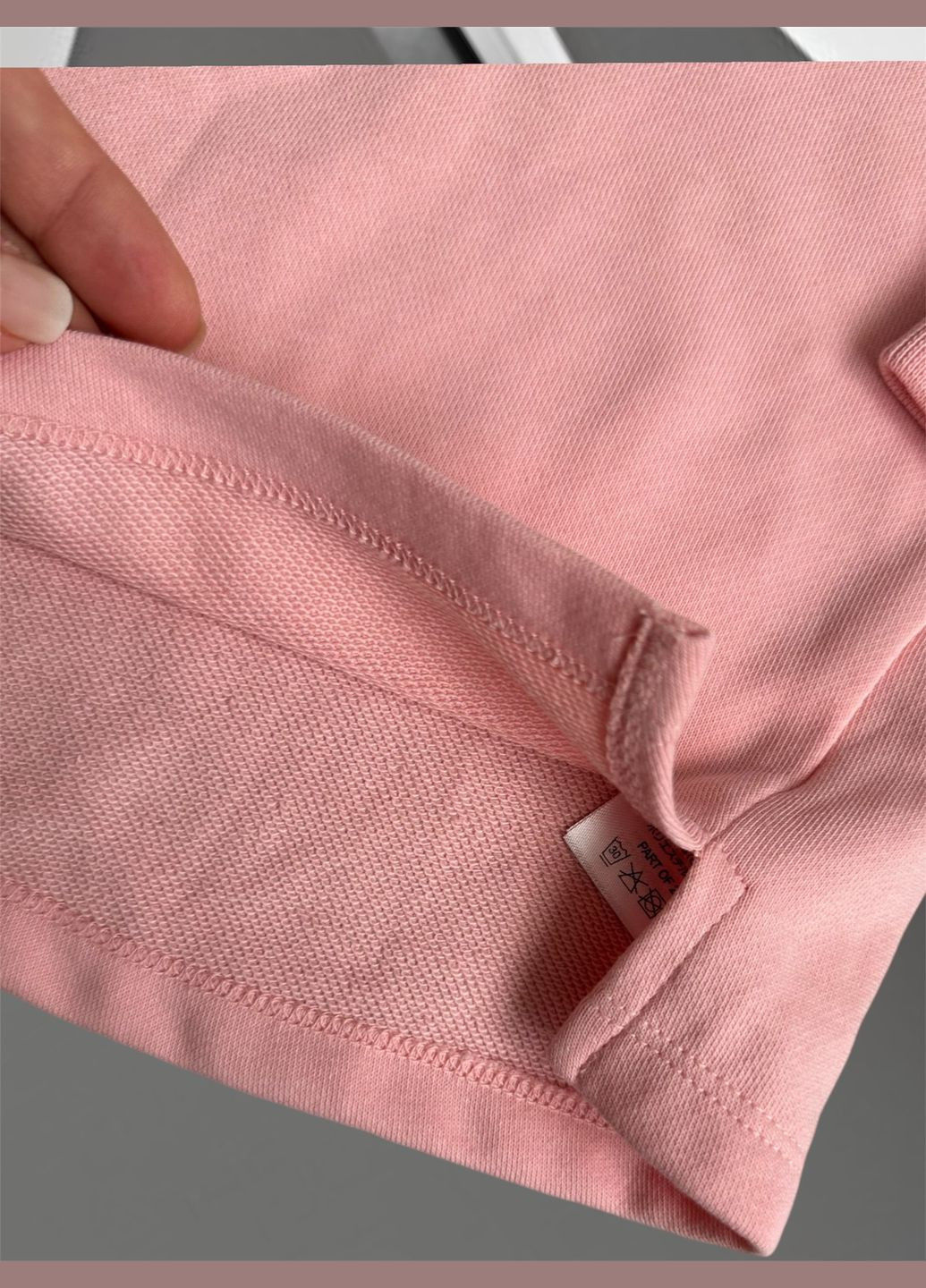 Juicy Couture свитшот розовый полиэстер, трикотаж