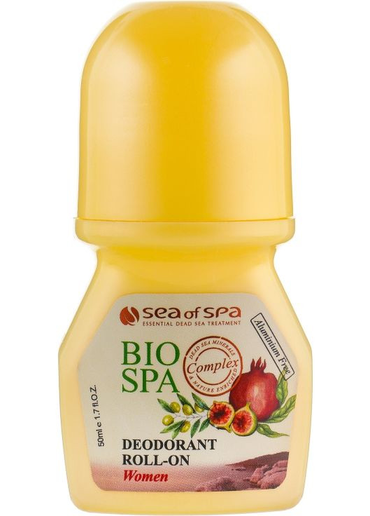 Дезодорант кульковий жіночий Bio Spa Deodorant Roll-on for Woman 50ml (72235-40444916) Sea of Spa (368626136)