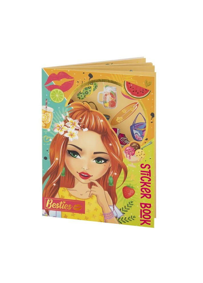 Стікербук А5 "Summer", арт 961015 Besties (364309914)