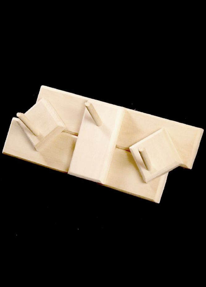 Вешалка банная из дерева Морошка бланже (ВБА-001101) No Brand (328909663)