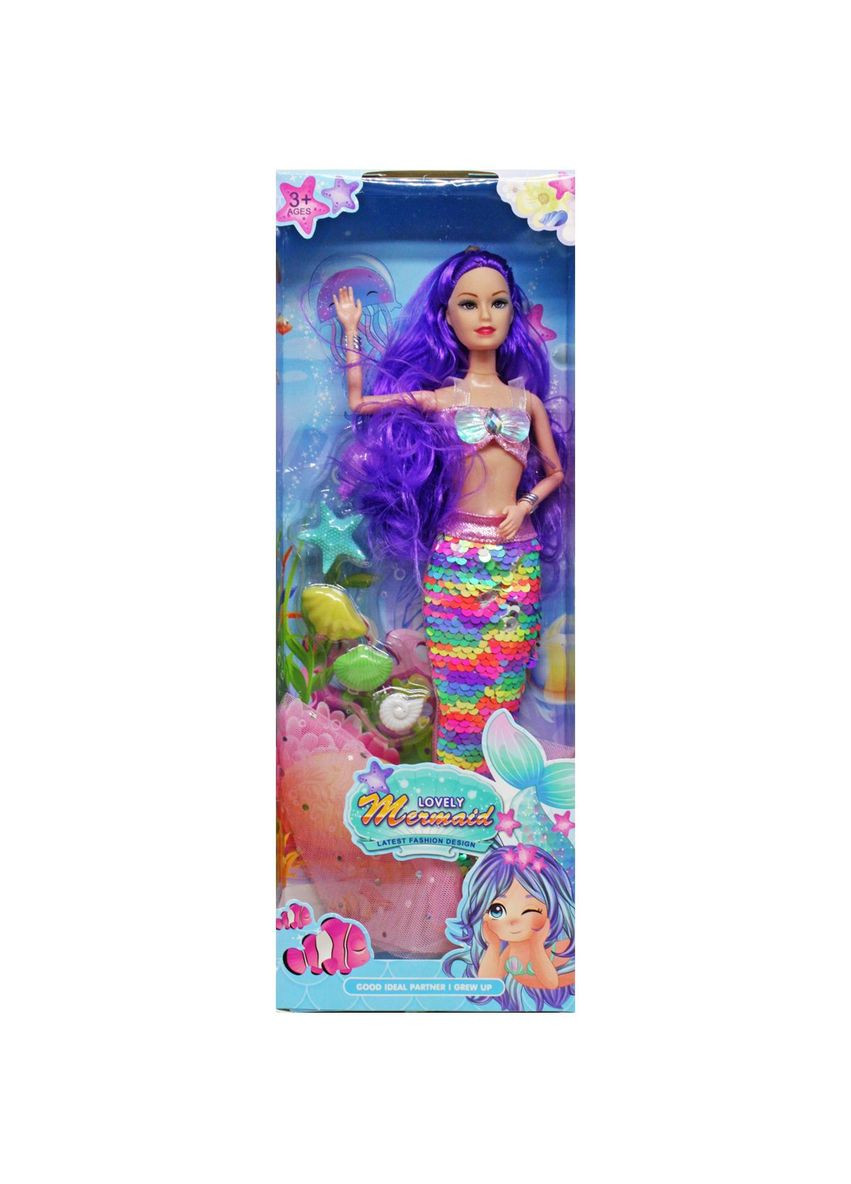 Кукла "Lovely mermaid" (фиолетовый) MIC (292252481)