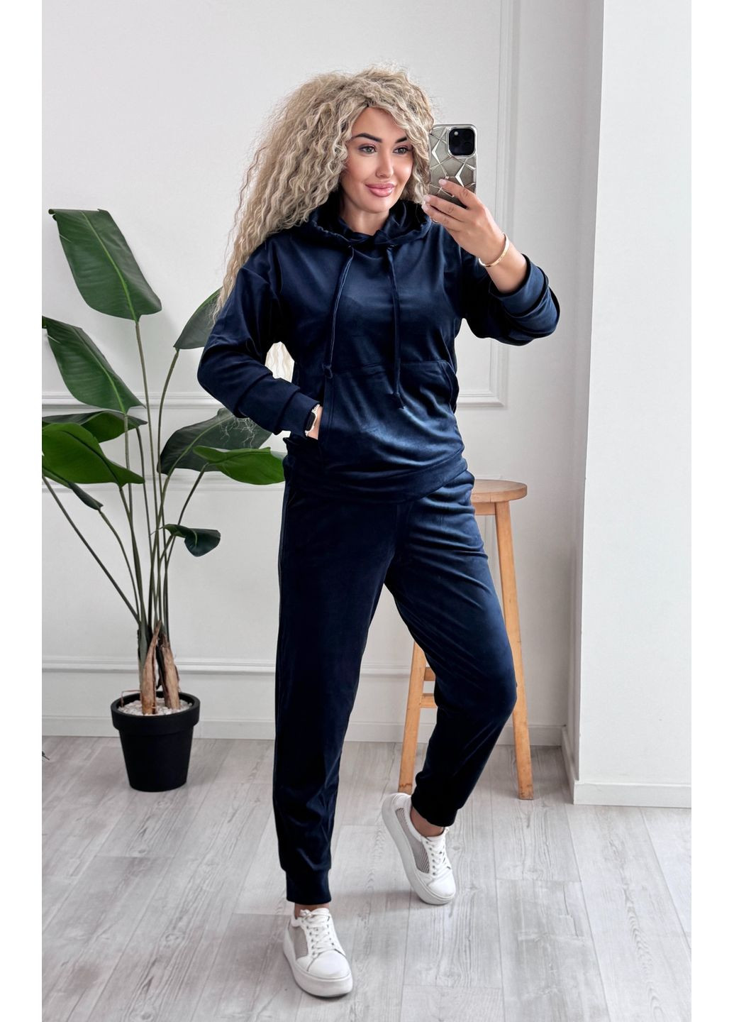 Костюм спортивний якісний велюр штани та кофта Україна (353309217)